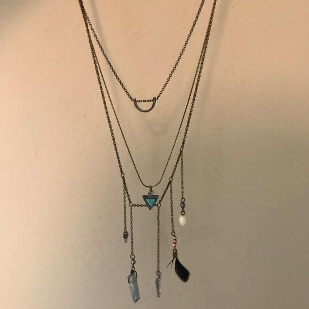AEO tiered necklace